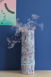 Elodie Alain-Vase en papier recyclé