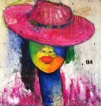 La femme au chapeau